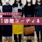 【春服16着】春の1週間コーディネート(身長157cm)/ファッションのみミニマリスト/少ない服でファッションを楽しむアラサー主婦