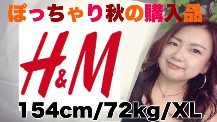 【H&M】ぽっちゃりさんの秋アイテムプチプラ購入品紹介！！