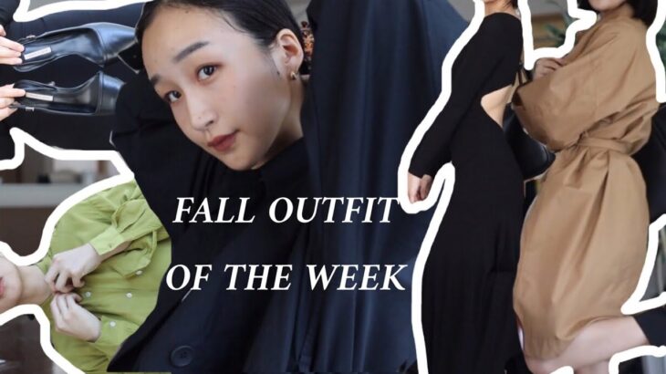 大学生の秋に着たい1週間コーデ| fall outfit of the week