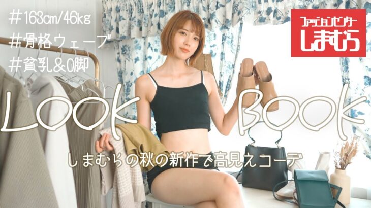 【LOOK BOOK】しまむらの秋服が可愛すぎる！貧乳のプチプラ高見えコーデ【全品2,000円以下】