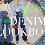 【LOOKBOOK】春先取りデニムコーデ👖今期トレンドのデニムをファッションディレクターが解説！