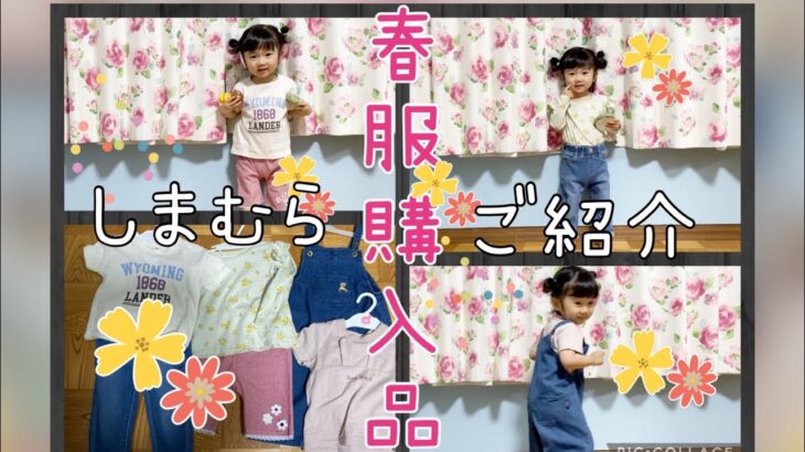 しまむら子供服 2歳女の子春服 購入商品紹介 コーデ 着こなし コーディネート動画まとめch