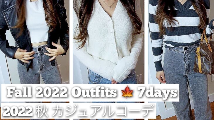 Fall Fashion 2022 🍁 Aritzia  低身長大人カジュアル秋コーデ　ZARA,  H&M etc..