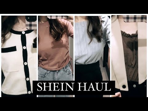 ［SHEIN HAUL］SHEIN 爆買い🫧購入品商品/コーデ紹介🎀/丸の内カフェへ☕️