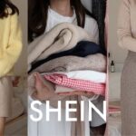 SHEINで冬服コーデ🫧秋冬アイテム、収納グッズ、文房具紹介