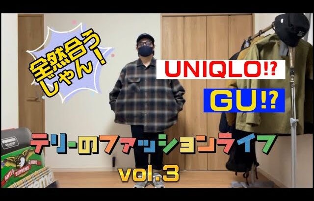 購入品紹介 ユニクロ　GUコーデ　 テリーのファッションライフ Vol.3