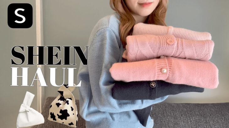 【HAUL】SHEIN購入品🎀レビューが多いトップスを5着選んで買ってみたら大当たりでした💘【冬服コーデ】