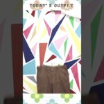 【Today’s Outfit】UNIQLOのペインターパンツを使ったコーデ【メンズファッション】#shorts