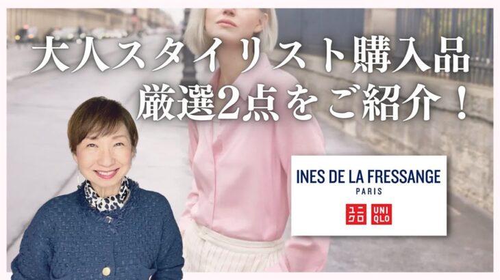 【UNIQLO×INES】2023春夏新作ネットでは売切⁈大人スタイリスト購入品厳選2点ご紹介!ユニクロイネス