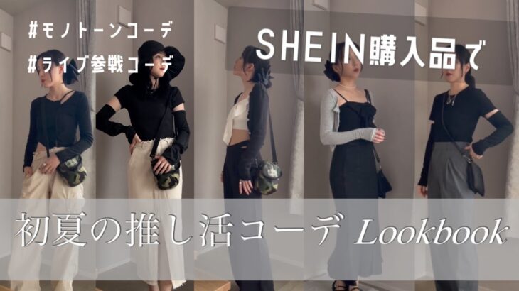 初夏の推し活１週間Lookbook 【SHEINコーデ】