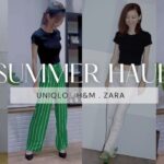 【LOOKBOOK】Summer Pants × Cropped T｜ZARA. H&M. UNIQLO パンツコーデ 2023夏