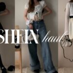 【SHEIN HAUL】高見え夏服&秋服15点購入品紹介/18コーデ/154cm骨格ウェーブ/低身長コーデ/summer lookbook