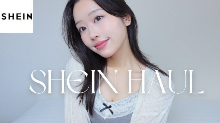 【SHEIN】大当たり！洋服と雑貨の購入品紹介🩰🤍 韓国風コーデ,低身長