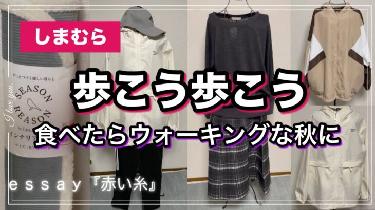 【しまむら購入品】紅葉の秋🍁景色を堪能しながらしながらウォーキングなどして楽しみましょう🍂#fashion #コーデ #しまむら #プチプラ