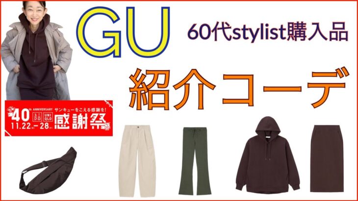 値下げ購入GUコーデ#60代